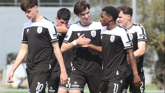 Στους μικρούς καλά τα πηγαίνει - Κορυφή στο πρωτάθλημα Κ19 ο ΠΑΟΚ!