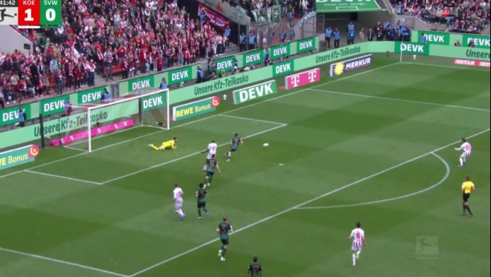 Γερή ανάσα για την Κολωνία - Μεγάλα ζόρια η Βέρντερ (Ηls)