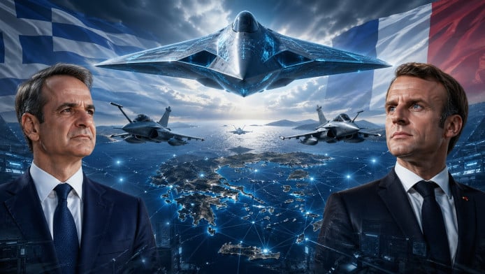 Βόμβα Μητσοτάκη σε Μακρόν! Η Ελλάδα κοιτάζει το μαχητικό 6ης γενιάς