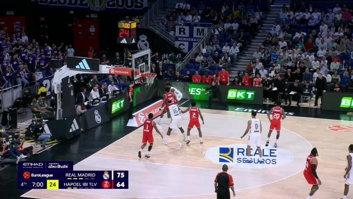 Ζορίστηκε αλλά πήρε τη νίκη η Ρεάλ - Δεν έφτασε στην ανατροπή η Χάποελ(Hls)