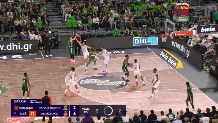 Τρίποντο Όσμαν και "σίφουνας" Σορτς... ξεκόλλησαν τον Παναθηναϊκό (Vid)