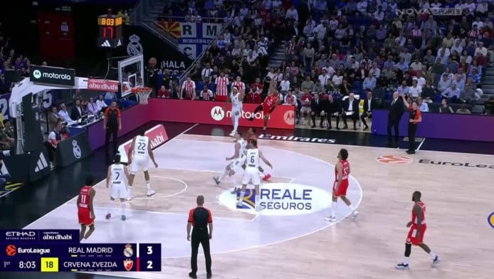 Φορτσάτη Ρεάλ - 100άρα στον Ερυθρό Αστέρα και πλεονέκτημα έδρας