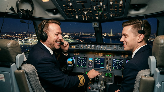 Τί κάνει "νιάου νιάου" στον ουρανό; Επαγγελματίες Αμερικανοί πιλότοι