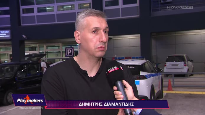 Φοβερό σκηνικό με Διαμαντίδη και οπαδούς Ολυμπιακού - Η ατάκα του "3D" (VD)
