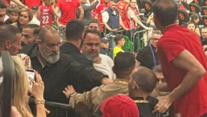 Τι πραγματικά ειπώθηκε μεταξύ Μαρινάκη - Δημητριάδη στον τελικό (BINTEO)