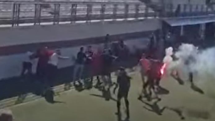 Συγγνώμη από Προοδευτική για τα σοβαρά επεισόδια με Ολυμπιακό (ΒΙΝΤΕΟ)
