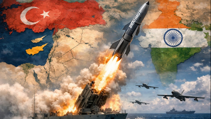Κόκκινος συναγερμός στην Τουρκία με τη συμμαχία Κύπρου-Ινδίας!