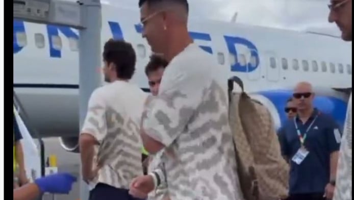 Viral η αντίδραση του Ρονάλντο σε έλεγχο ασφαλείας στο αεροδρόμιο (ΒΙΝΤΕΟ)