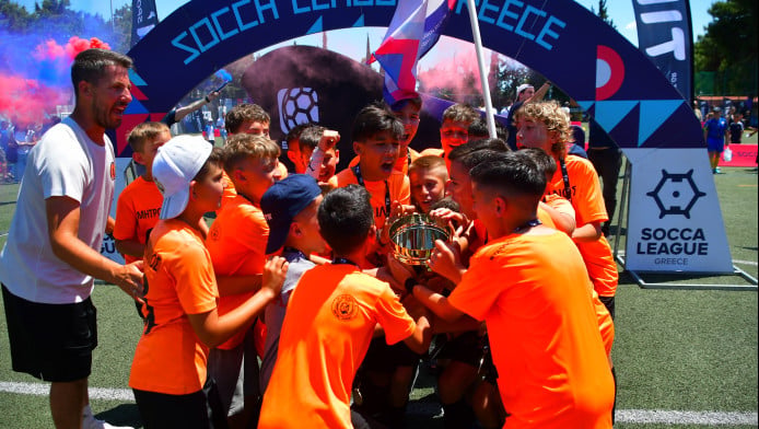 Socca Youth: Ακαδημίες από όλη την Ελλάδα έζησαν μια μαγική εμπειρία