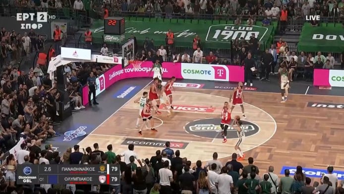 Άστοχος σε τρίποντο ο Τολιόπουλος και 2η παράταση! (Vid)