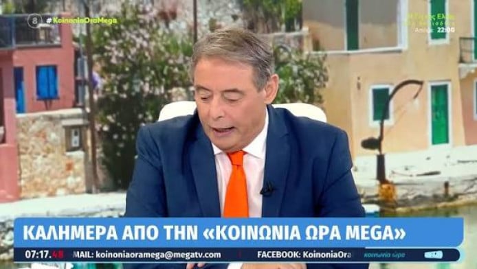 "Εισβολή" στο πλατό! Ποια είναι η γυναίκα που αιφνιδίασε τον Χασαπόπουλο