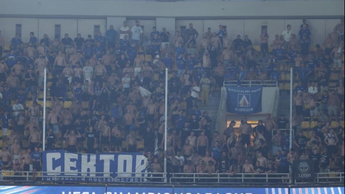 Επεισόδια οπαδών της Λέφσκι με Αστυνομία - Έπεσαν χημικά
