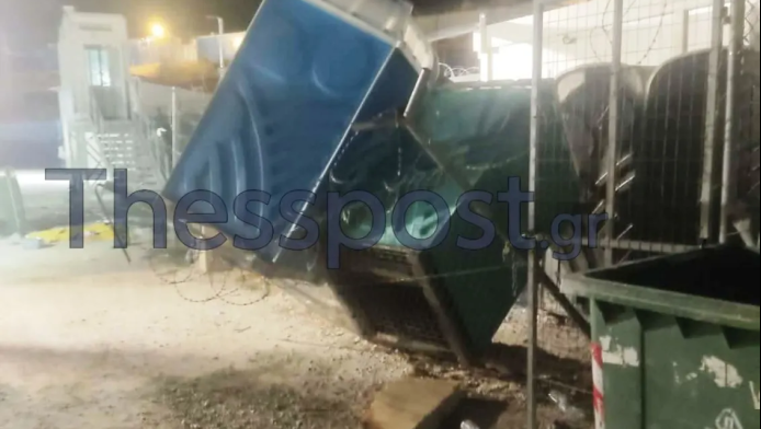 Πολεμικές σκηνές: Βίντεο από τα άγρια επεισόδια με μετανάστες στις Σέρρες