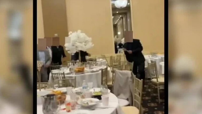 Κακός χαμός σε γαμήλια δεξίωση: Ομαδική συμπλοκή οικογενειών σε διαμάχη VID
