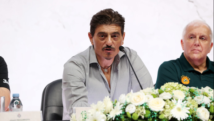 Ο Γιαννακόπουλος... υποδέχτηκε τον Μυστακίδη - Τι είπε για ΠΑΟΚ και Άρη