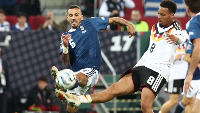 Γκολ ο Κουρμπέλης! Live: Γερμανία-Ελλάδα 0-1 (ΒΙΝΤΕΟ)