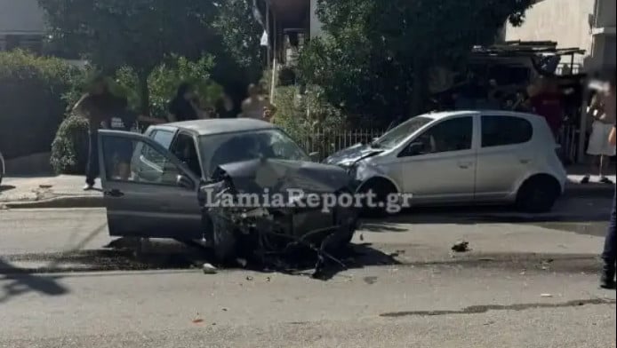 Λαμία: Μεθυσμένος οδηγός σκόρπισε πανικό - Πολλαπλές συγκρούσεις (ΒΙΝΤΕΟ)