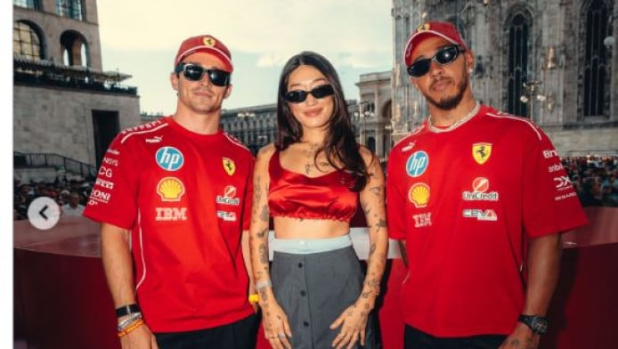 H Dj που βρέθηκε από τη Ferrari στο «Σαν Σίρο» για το Ίντερ-Νάπολι (ΦΩΤΟ)