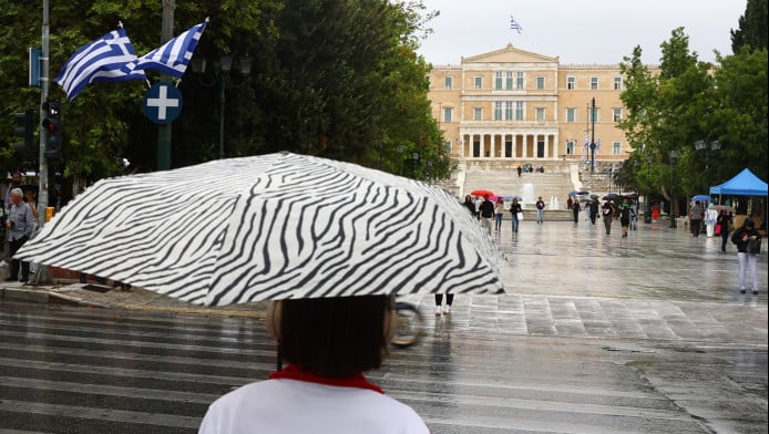 Νέο έκτακτο δελτίο επιδείνωσης με βροχές, χαλάζι και ανέμους 8 μποφόρ 