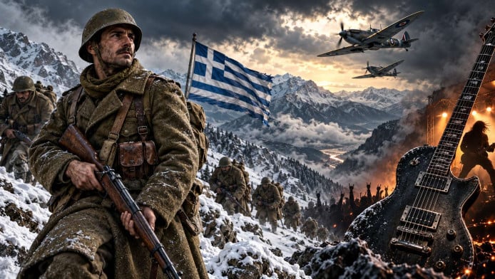 Όταν η metal τραγουδά το «ΟΧΙ» — Από το έπος της Αλβανίας στη μάχη κατά του ναζισμού
