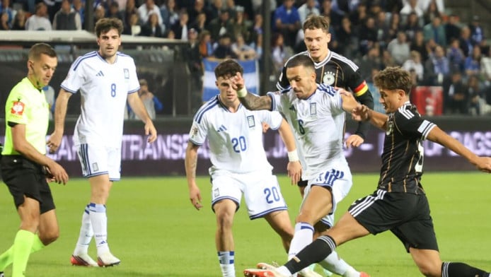 Δεν μετρά το γκολ για χέρι-Live: Ελλάδα - Γερμανία 0-0 (ΒΙΝΤΕΟ)