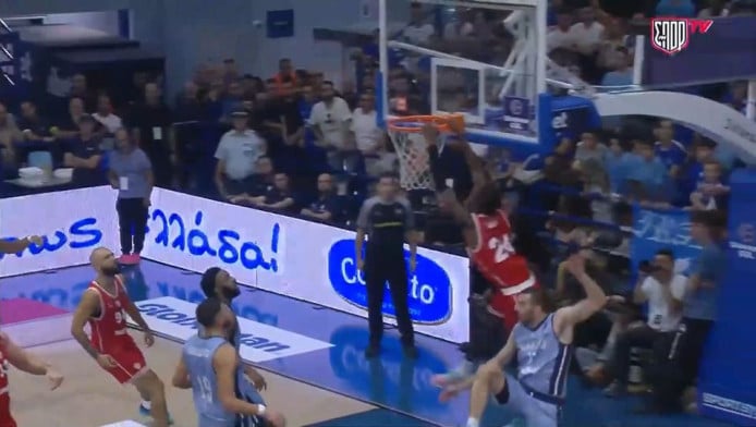 Ασίστ Φουρνιέ και τρομερό alley-oop κάρφωμα Εντζάι (ΒΙΝΤΕΟ)