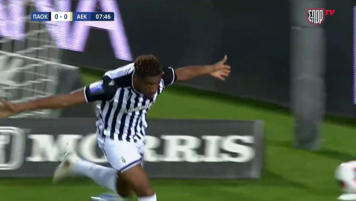 Ο Κένι σέρβιρε στον Μπάνζα και 1-0 ο ΠΑΟΚ την ΑΕΚ (ΒΙΝΤΕΟ)