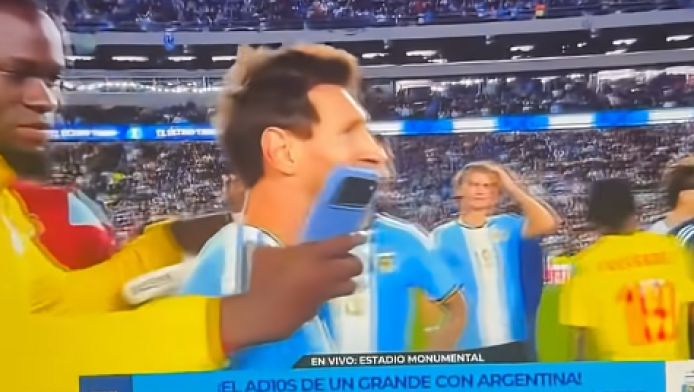 Αρνήθηκε selfie ο Μέσι - Φανερά εκνευρισμένος (ΒΙΝΤΕΟ)