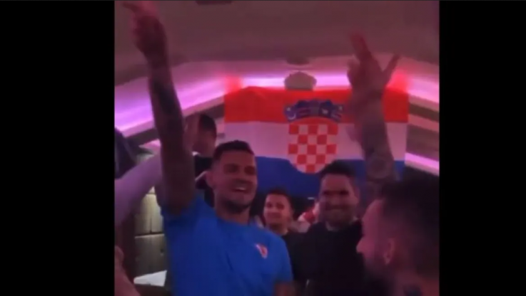 Σάλος με διεθνείς Κροάτες - Γιόρτασαν με ναζιστικά τραγούδια και χαιρετισμούς (ΒΙΝΤΕΟ)