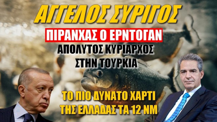 Ατακάρες Έλληνα υπουργού για Ερντογάν! Είναι σαν τα πιράνχας (ΒΙΝΤΕΟ)
