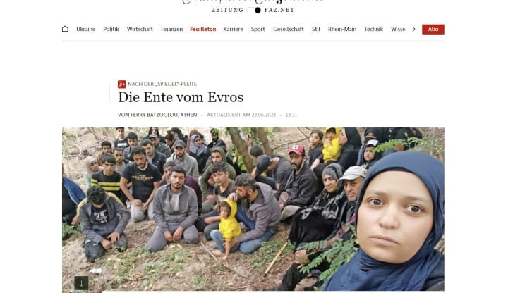 Η FAZ "ξεβρακώνει" το Spiegel για τα Fake News περί νεκρής Μαρίας 