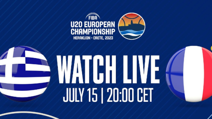 Live streaming ο μεγάλος ημιτελικός της Ελλάδας με τη Γαλλία στο Ευρωπαϊκό των U20 (ΒΙΝΤΕΟ)