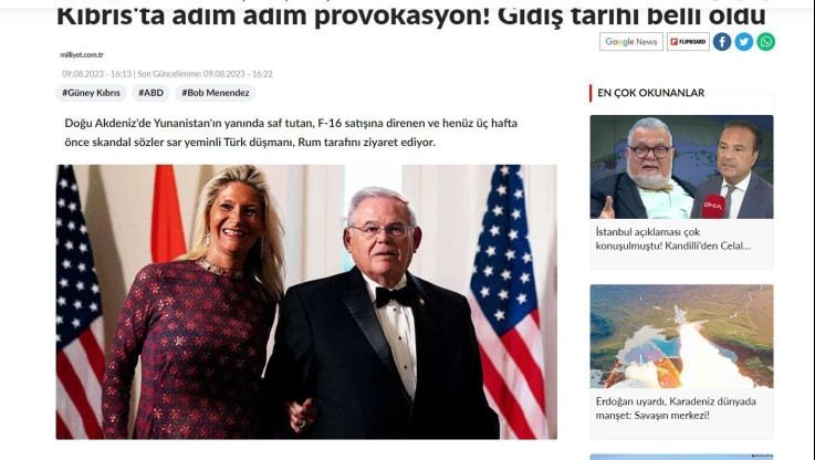 Έξαλλοι στην Τουρκία! Επίθεση στον Μενέντεζ - Τί αναφέρει εφημερίδα-φερέφωνο του Ερντογάν;