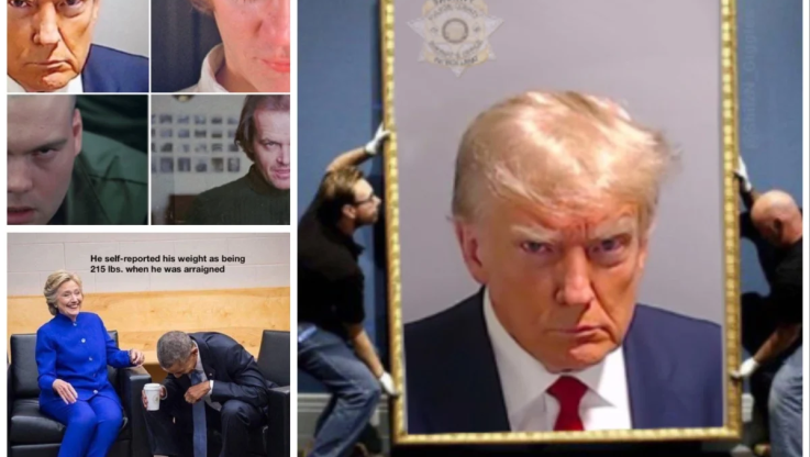 Ντόναλντ Τραμπ: Χαμός με τη φωτογραφία από τη φυλακή αλλά και το βάρος που δήλωσε - "Βλέμμα αλά Κιούμπρικ"