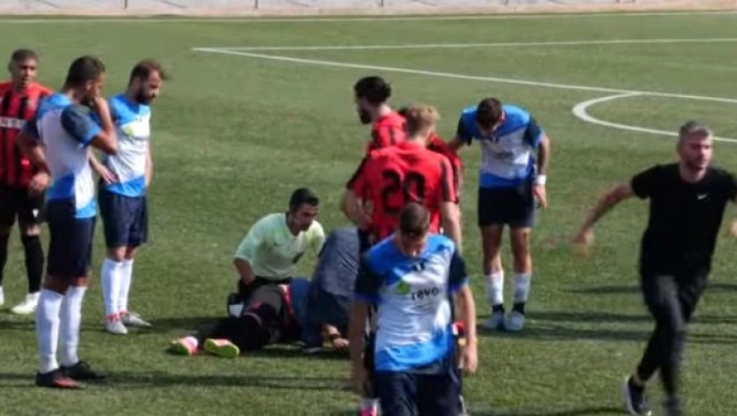 Παραλίγο τραγωδία στη Γ' Εθνική: Διαιτητής και γιατροί έσωσαν τη ζωή ποδοσφαιριστή - Σκληρές εικόνες (Vid)