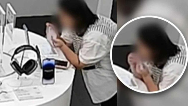 Απίστευτο περιστατικό - Γυναίκα δαγκώνει καλώδιο για να κλέψει ένα… iPhone 14 (ΒΙΝΤΕΟ)
