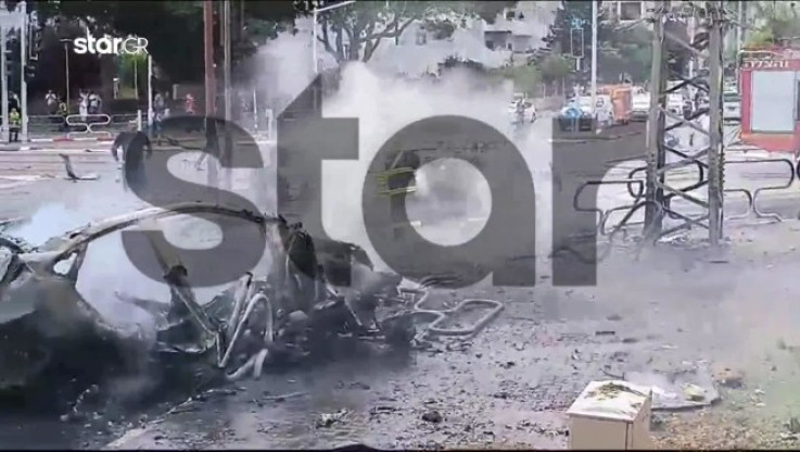 Βίντεο ντοκουμέντο: Το Star στην πόλη Ασντόντ που έπληξαν ρουκέτες