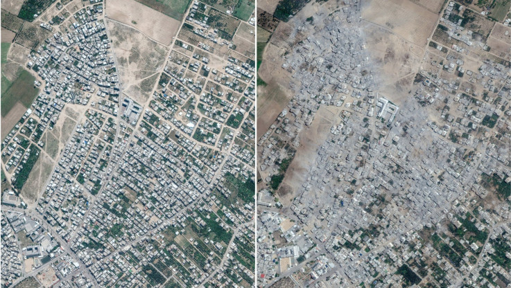 Η καταστροφή στη Γάζα μέσα από δορυφορικές εικόνες! Δείτε το πριν και το μετά