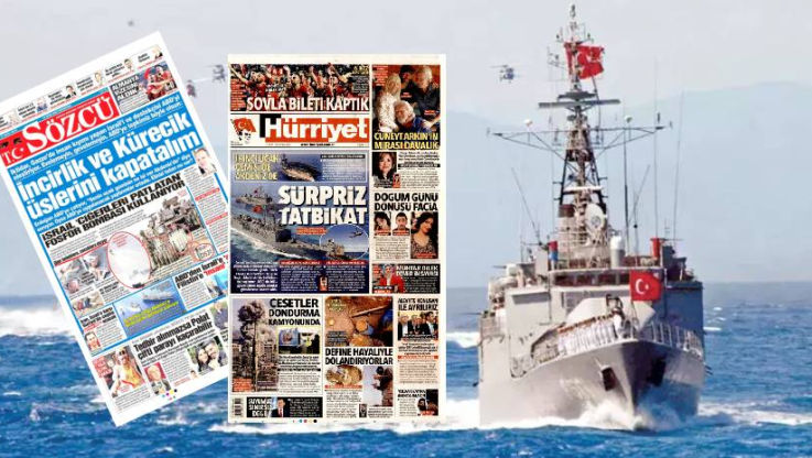 "Βρυχάται" ο Ερντογάν με τον στόλο των ΗΠΑ στην Αν. Μεσόγειο - "Τι κάνουν εκεί οι αμερικανικοί κοριοί" - Κάτι ετοιμάζει ανοιχτά της Κύπρου