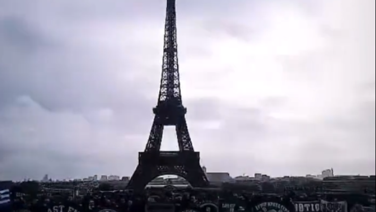 Έγινε... Λεωφόρος το Παρίσι - Οπαδοί του ΠΑΟ φωνάζουν συνθήματα στους δρόμους - Δείτε βίντεο!