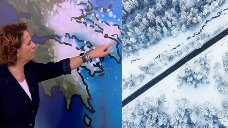 "Χιονοθύελλα με 10 μποφόρ στην Αττική": Καμπανάκι από την Χριστίνα Σούζη! (ΒΙΝΤΕΟ)