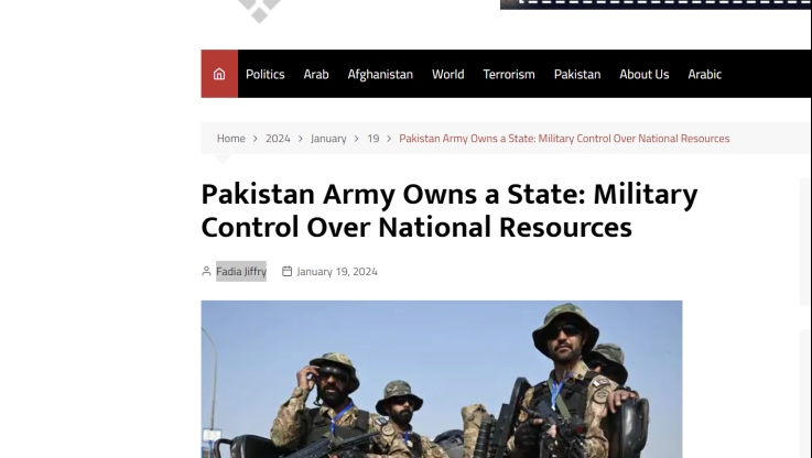 Κράτος... παρανομίας λόγω στρατού το Πακιστάν