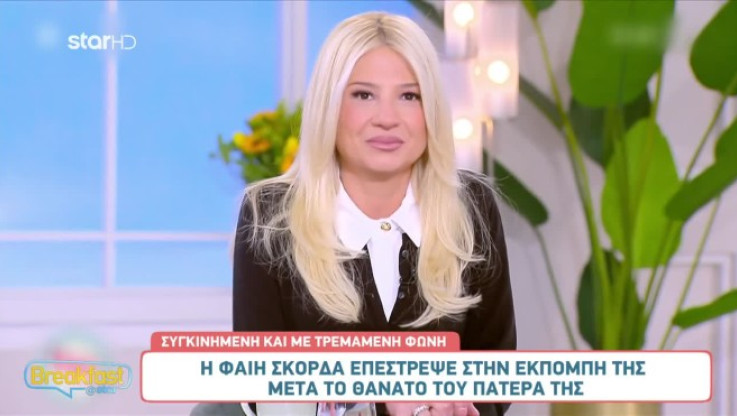 Φαίη Σκορδά: Τι έγινε πίσω από τις κάμερες μετά την επιστροφή στην εκπομπή (ΒΙΝΤΕΟ)