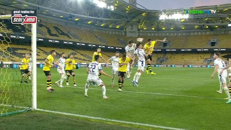 1-0 για την ΑΕΚ με αυτογκόλ του Ζουκάνοβιτς - Δείτε το τέρμα (ΒΙΝΤΕΟ)