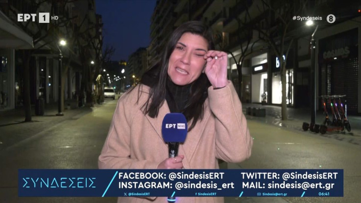 Πρωί Πέμπτης: Συγκινημένη Θεσσαλονικιά ρεπόρτερ της ΕΡΤ για το Παναθηναϊκός-ΠΑΟΚ - Δάκρυα on air (BINTEO)