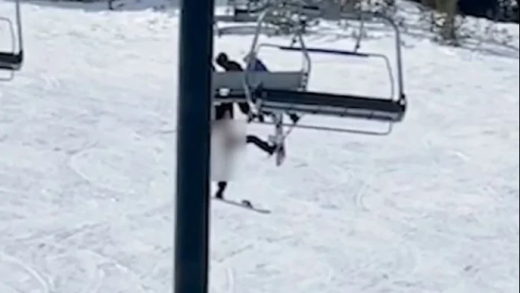 Τρομακτικό βίντεο: 16χρονη σε χιονοδρομικό κέντρο έπεσε από lift 10 μέτρων!