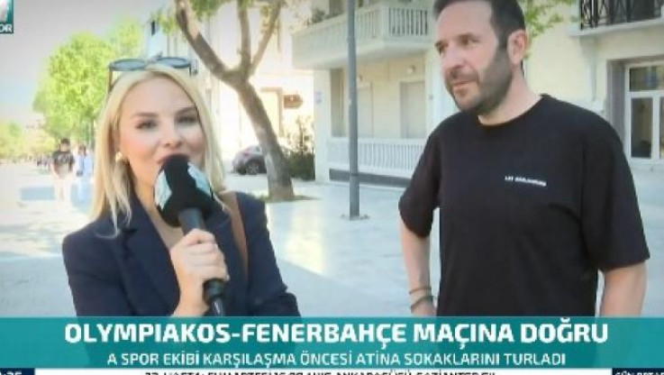 Απίθανο σκηνικό στο κέντρο της Αθήνας: Τουρκάλα ρεπόρτερ συνάντησε ΠΑΟΚτσή - "Καλή η Φενέρ, αλλά..." (Vid)