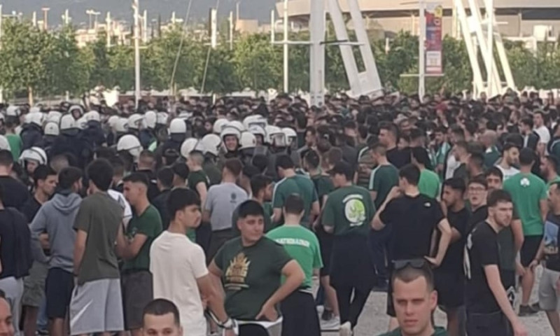 Παράνοια από τον κόσμο του ΠΑΟ! Λαοθάλασσα έξω από το ΟΑΚΑ (ΦΩΤΟ)