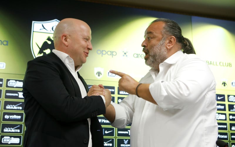 Ο Μάρκο Νίκολιτς και ο Μάριος Ηλιόπουλος