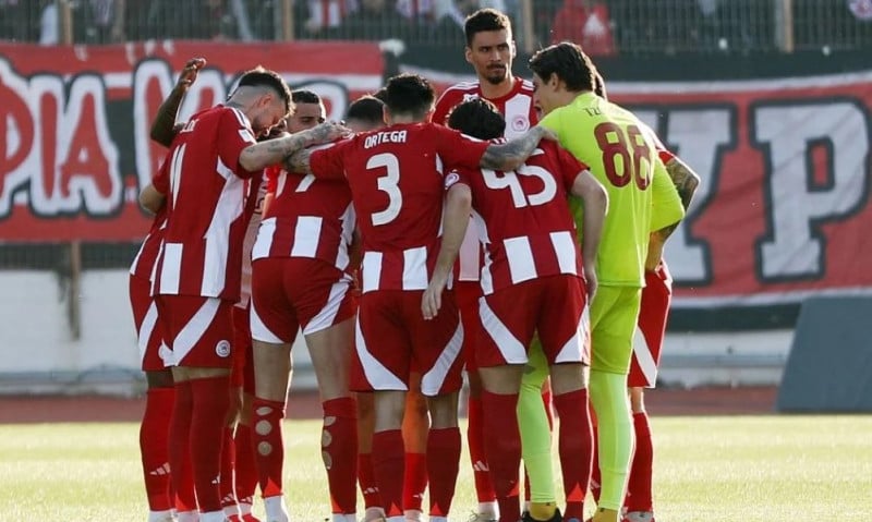 Oι παίκτες του Ολυμπιακού